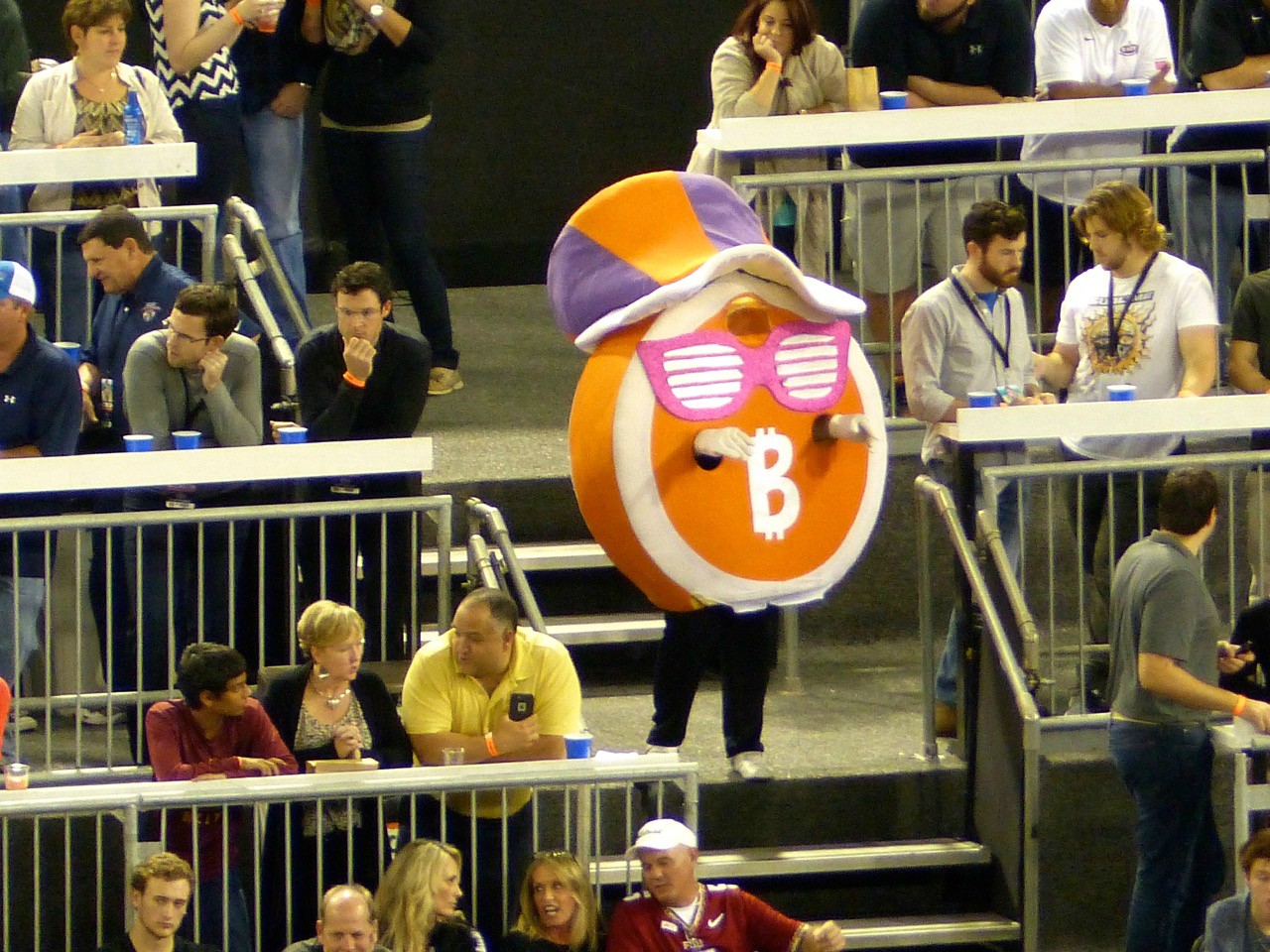 The Bitcoin Bowl really did happen and we had someone at the game.
